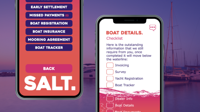 Salt boat finance app